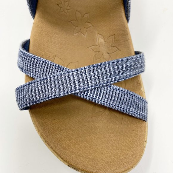 Skechers Luxe Foam Wedge Sandal Size 7 - Picture 9 of 9
